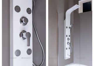 Душевая панель Aquanet Galaxy White AP40-03